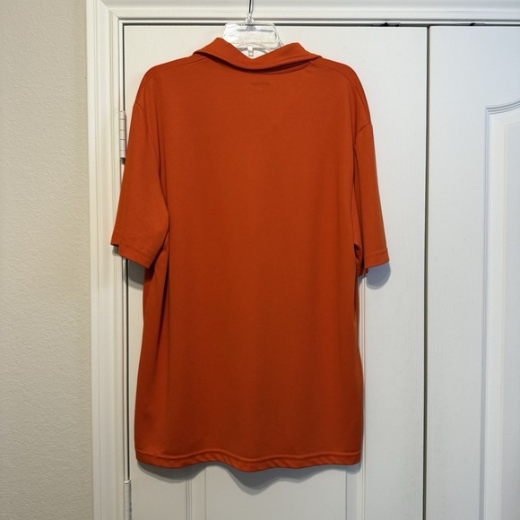 Denver Broncos Polo Shirt Mens XL Orange Legacy Pique Polo NFL Apparel TX3 Cool - Picture 3 of 6